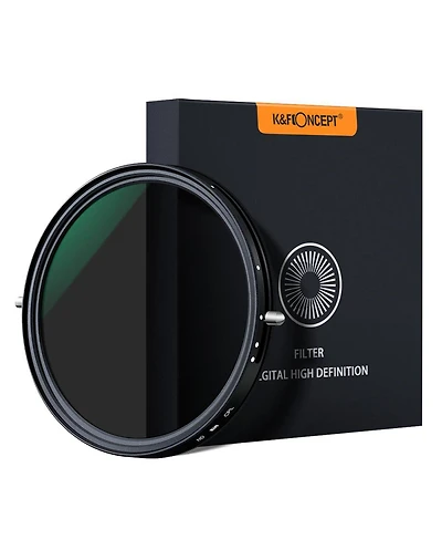 KandF Concept 55mm Super Slim Multi-Coating Variable ND8-ND2000 Filter