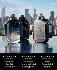 Coach For Men Eau de Parfum Spray, 3.3 oz.