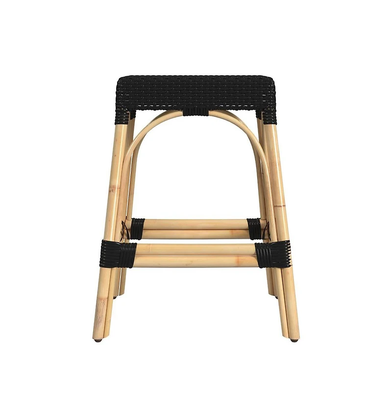 Butler Specialty Robias Rectangular Rattan Counter Stool
