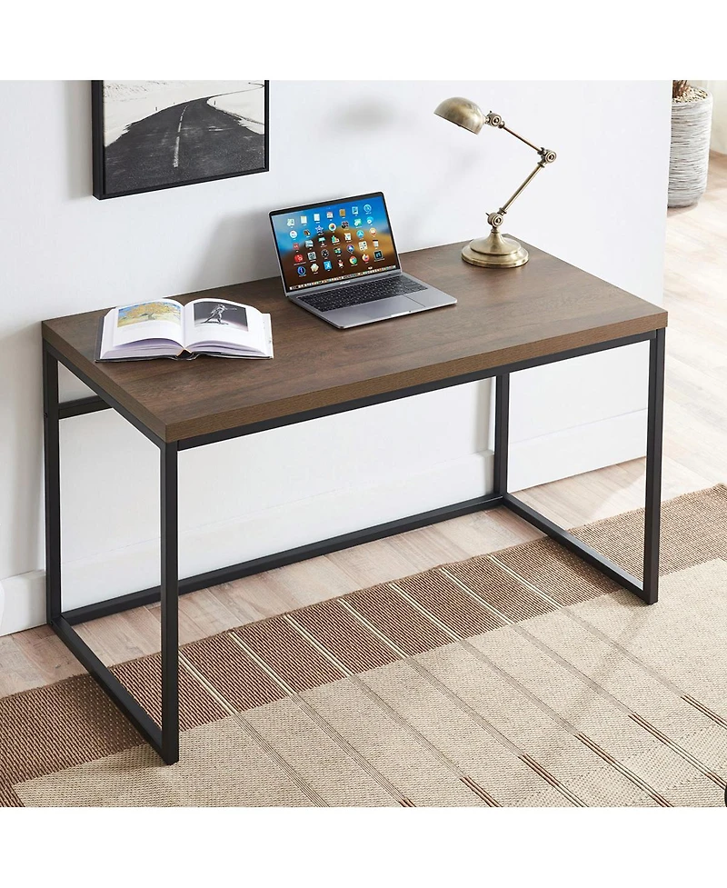 Streamdale Furniture Streamdale Home Office Desk, Walnut