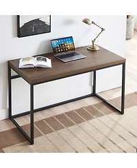 Streamdale Furniture Streamdale Home Office Desk, Walnut