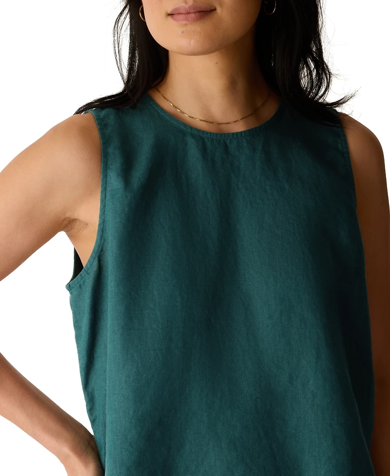 Eileen Fisher Women's Round Neck Shell Top