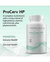 Theralogix ProCerv Hp High-Potency Multivitamin - 90-Day Supply - Immune Support - includes B Vitamins, Vitamin C, Vitamin D and Zinc