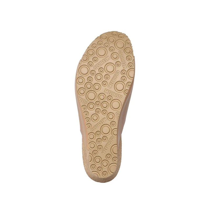 Mephisto Women's Lisane Wedge Slide - Camel