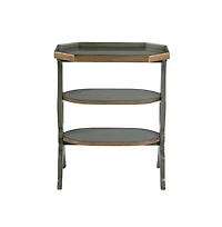 Butler Specialty Hadley 22 in. W Rectangular Wood 3- Tier Side Table