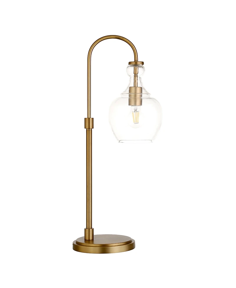 Hudson & Canal Verona 27" Metal Tall Arc Table Lamp