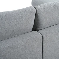 Streamdale Furniture Large U-Shaped Modular Chenille Sectional Sofa with 2 Ottomans