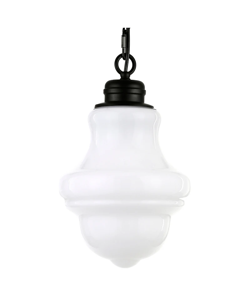 Hudson & Canal Annie 9" Wide Metal Pendant