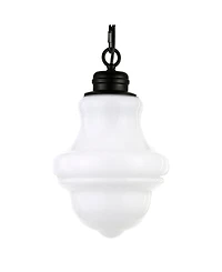 Hudson & Canal Annie 9" Wide Metal Pendant