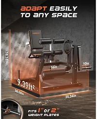 Fed Fitness 650LBS Commercial 3-in-1 Leg Machine, Pro Integrated Extension Curl Equipment, High-End Stable Lower Body Strength Trainer