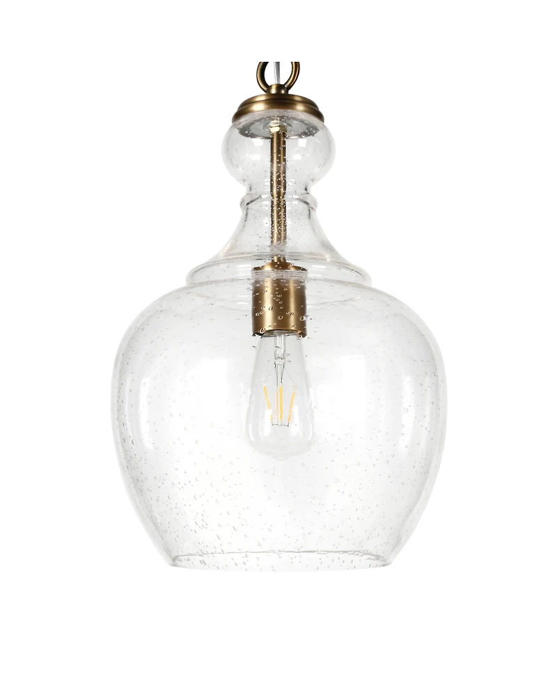 Hudson & Canal Verona 11" Wide Metal Pendant