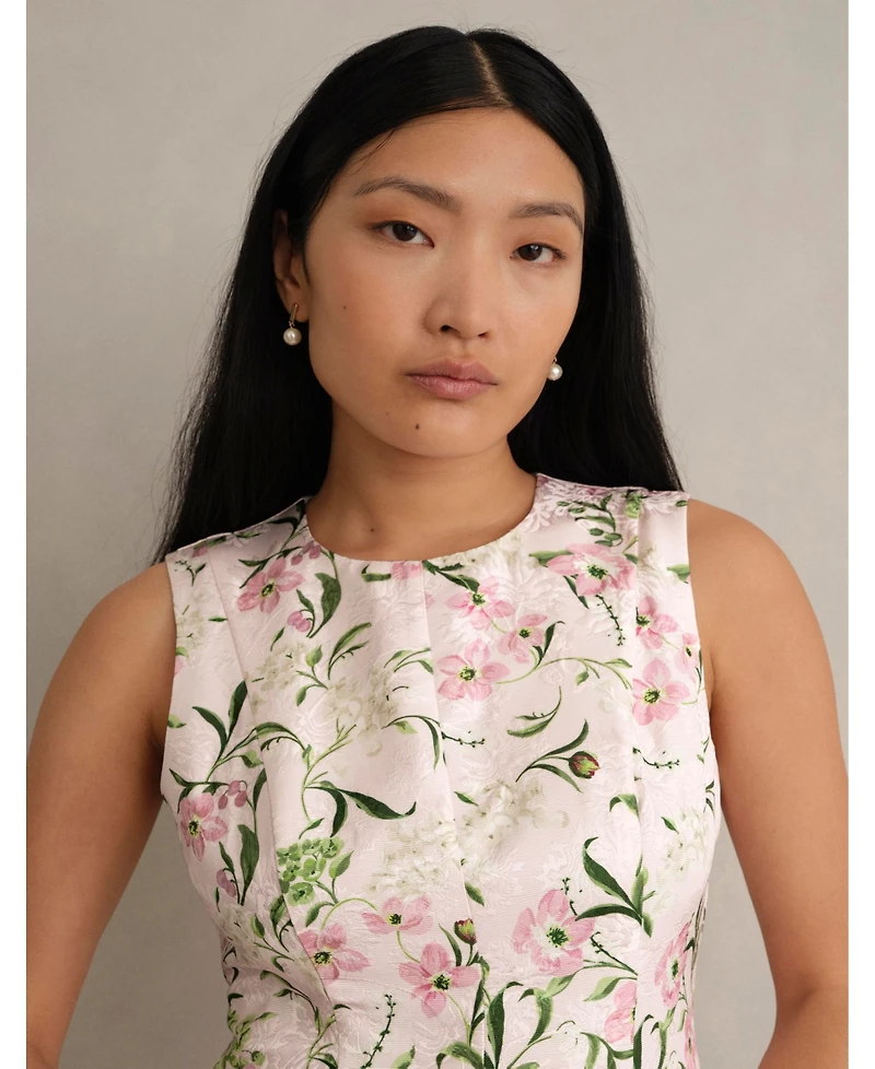 Hobbs London Women's Lana Midi Dress