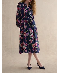 Hobbs London Women's Pippa Floral Midi Dress