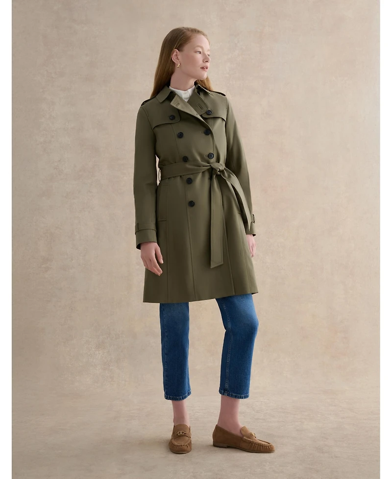 Hobbs London Womens Skylar Belted Trench Coat