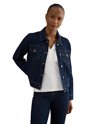 Hobbs London Women's Vivienne Denim Jacket