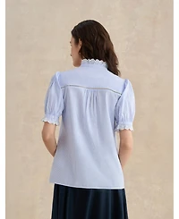 Hobbs London Women's Ginny Belted Pleated Midi Shirt Dress