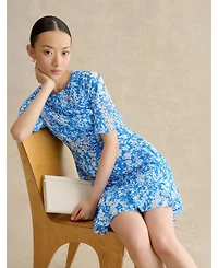 Hobbs London Women's Iona Floral Print Mini Dress