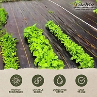 DeWitt Sunbelt 3' Wide Woven Weed Barrier Landscape Fabric Cover, 300' (Used)