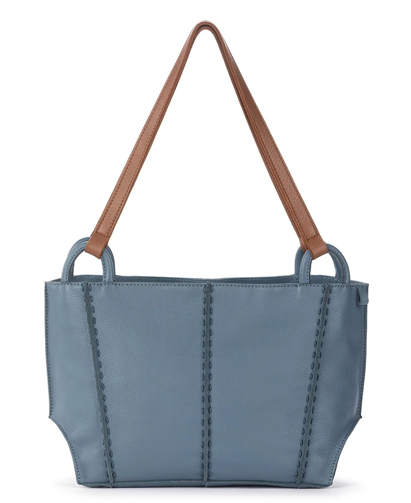 The Sak Los Feliz Leather Zipper Satchel Bag