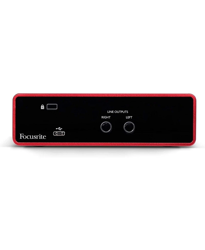 Focusrite Scarlett Solo 3rd Gen Audio Interface Bundle with Condenser Mic, Headphones and Stand
