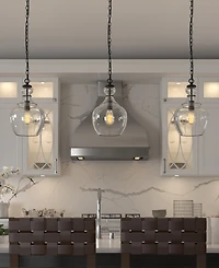 Hudson & Canal Verona 11" Wide Metal Pendant