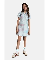 Desigual Girls's Printed denim dress