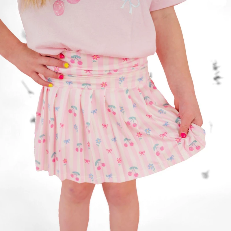 Sweet Wink Baby Girls Floral Athletic Skort