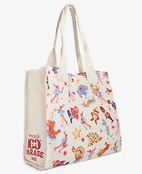 Macy's 100th Thanksgiving Day Parade 2026 Character-Print Canvas Tote Bag, Macy's Exclusive