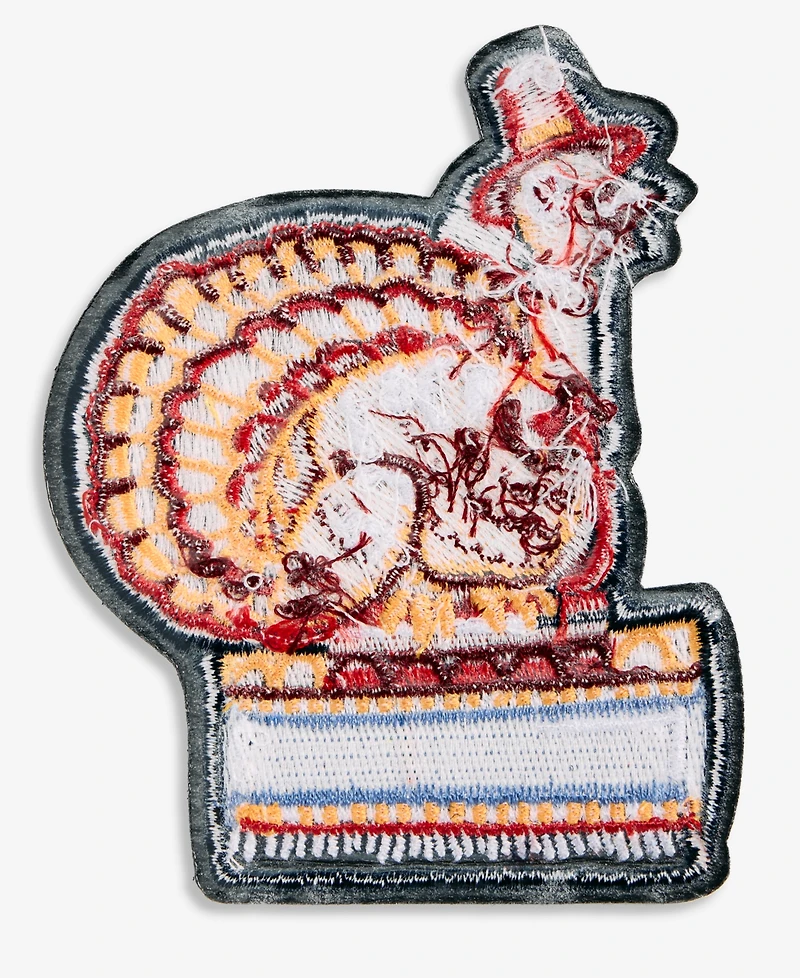 Macy's 100th Thanksgiving Day Parade 2026 Tom Turkey Iron-On Patch, Macy's Exclusive