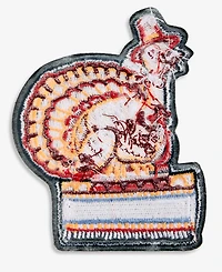 Macy's 100th Thanksgiving Day Parade 2026 Tom Turkey Iron-On Patch, Macy's Exclusive