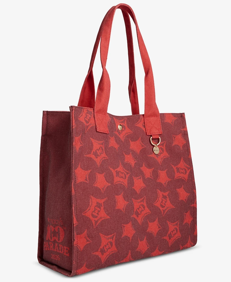 Macy's 100th Thanksgiving Day Parade 2026 Red Stars Tote, Macy's Exclusive