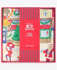Macy's 100th Thanksgiving Day Parade 2026 Silk Printed Scarf, Macy's Exclusive