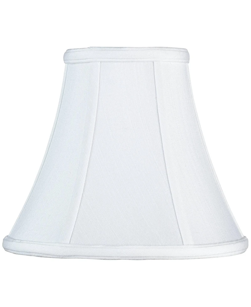Springcrest Imperial Shade Set of 2 Round Bell Lamp Shades High Spider with Replacement Harp and Finial Fitting