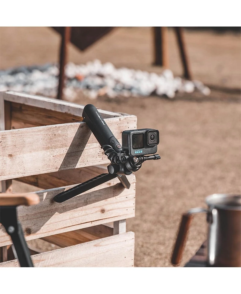 Pgytech GoPro Edition CapLock Mantis Pod 5000mAh Power Grip with Built-In Tripod Legs