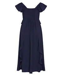 City Chic Women's Fee Frill Maxi Dress