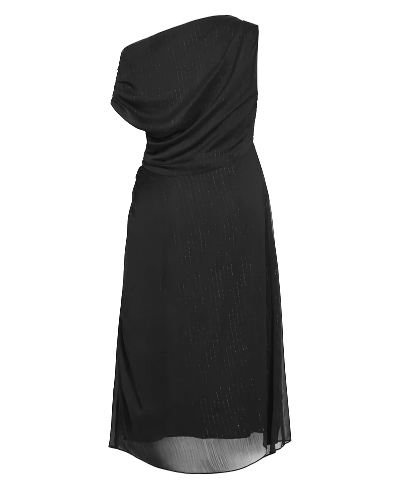 City Chic Women's Vivid Lurex Stripe Maxi Dress