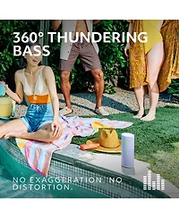 Ultimate Ears Megaboom 4: Portable Waterproof Bluetooth Speaker, 360° Sound, Thundering Bass, 20-Hour Battery, 147ft Range