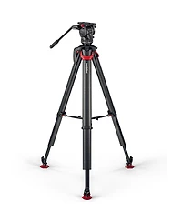 Sachtler aktiv8T Touch and Go Fluid Head System with flowtech75 Tripod and Mid-Level Spreader
