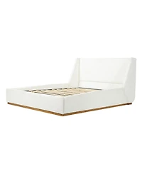 Streamdale Furniture Luxury upholstered bed with wings