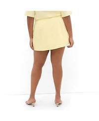 City Chic Women's Leah Mini Skort