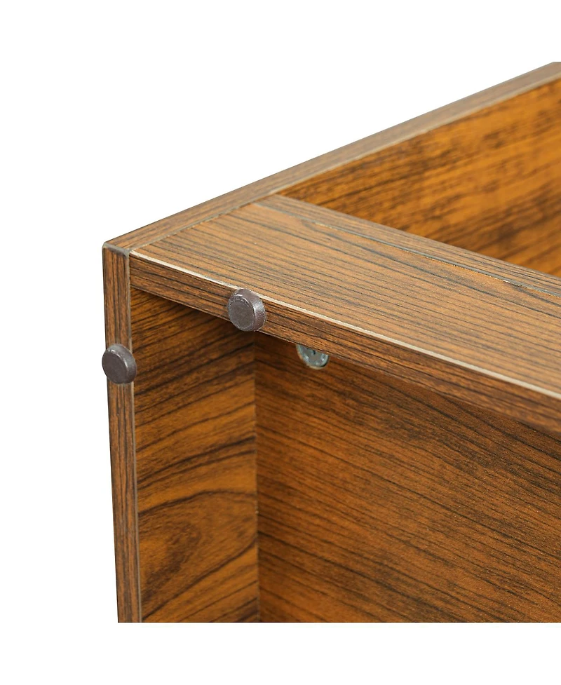 Streamdale Furniture 2-in-1 Wood Cat House and Bookshelf