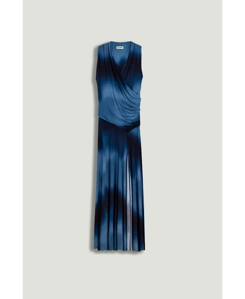 Nocturne Women's Draped Asymmetric Maxi Dress