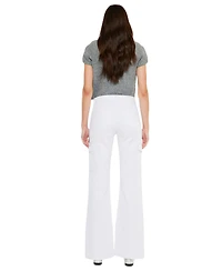 KanCan Women's Marilyn High Rise Wide Flare Jeans