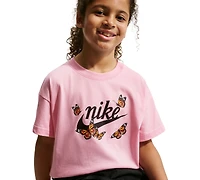 Nike Girls' 7-16 Sportswear Boxy Short-Sleeve T-Shirt