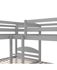 Streamdale Furniture L-Shaped Bunk bed with Trundle