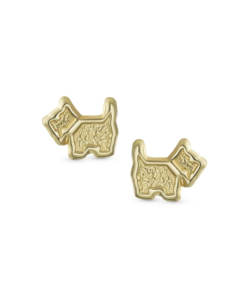 Bling Jewelry Animal Lover Maltese Yorkie Schnauzer Terrier Mini Dog Stud Earrings