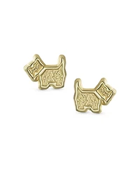 Bling Jewelry Animal Lover Maltese Yorkie Schnauzer Terrier Mini Dog Stud Earrings