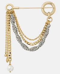 kate spade new york Two-Tone Chain Reaction Brooch