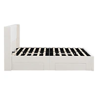 Streamdale Furniture Large-capacity upholstered storage bed with drawers