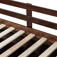 Streamdale Furniture Bunk Bed with Storage Stairs, Wardrobe,Usb